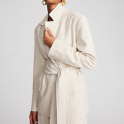 Adley Jacket In Linen Suiting