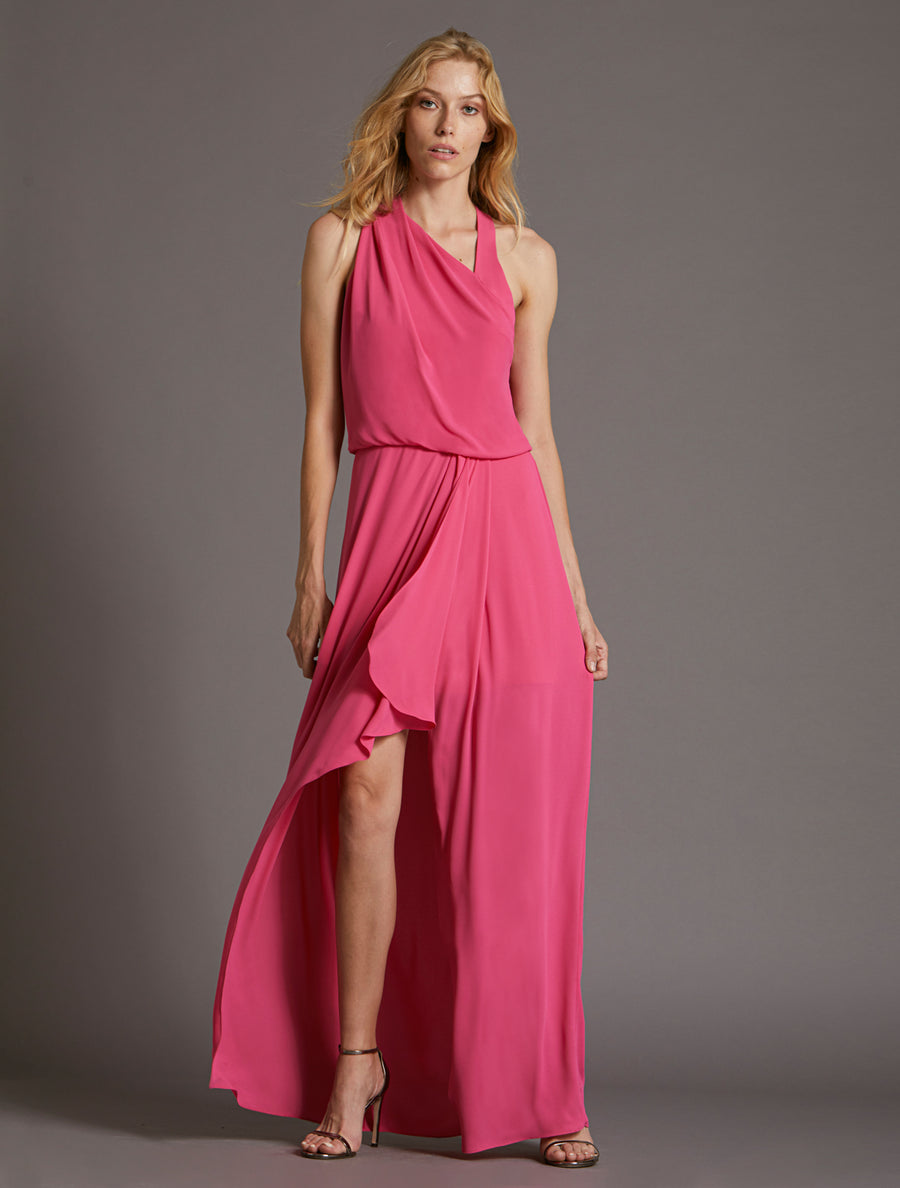 Asymmetric Draped Gown Asymmetric Draped Gown