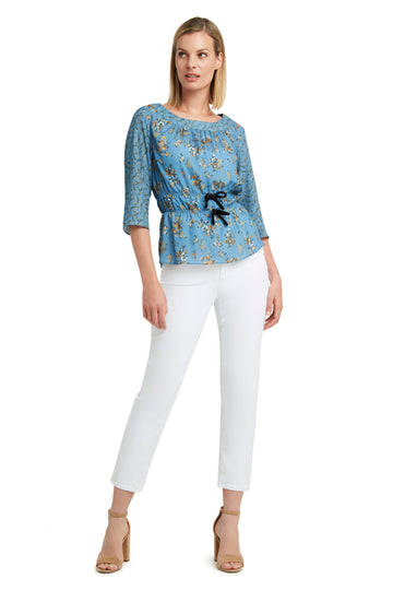 Three Quarter Sleeve Double Georgette Blouse